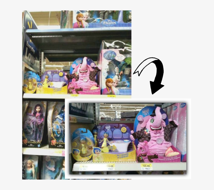 You Can Find The Tomy Inside Out Toys With The Disney - Toy, transparent png