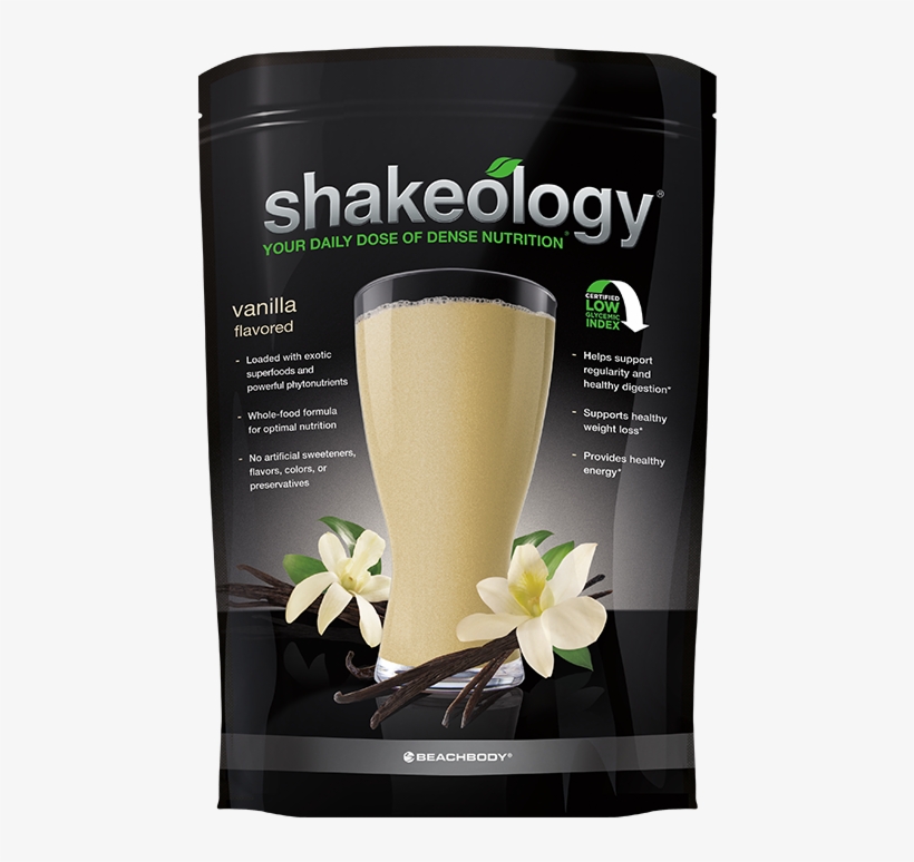 Supplement Facts For Shakeology Vanilla - Shakeology, transparent png
