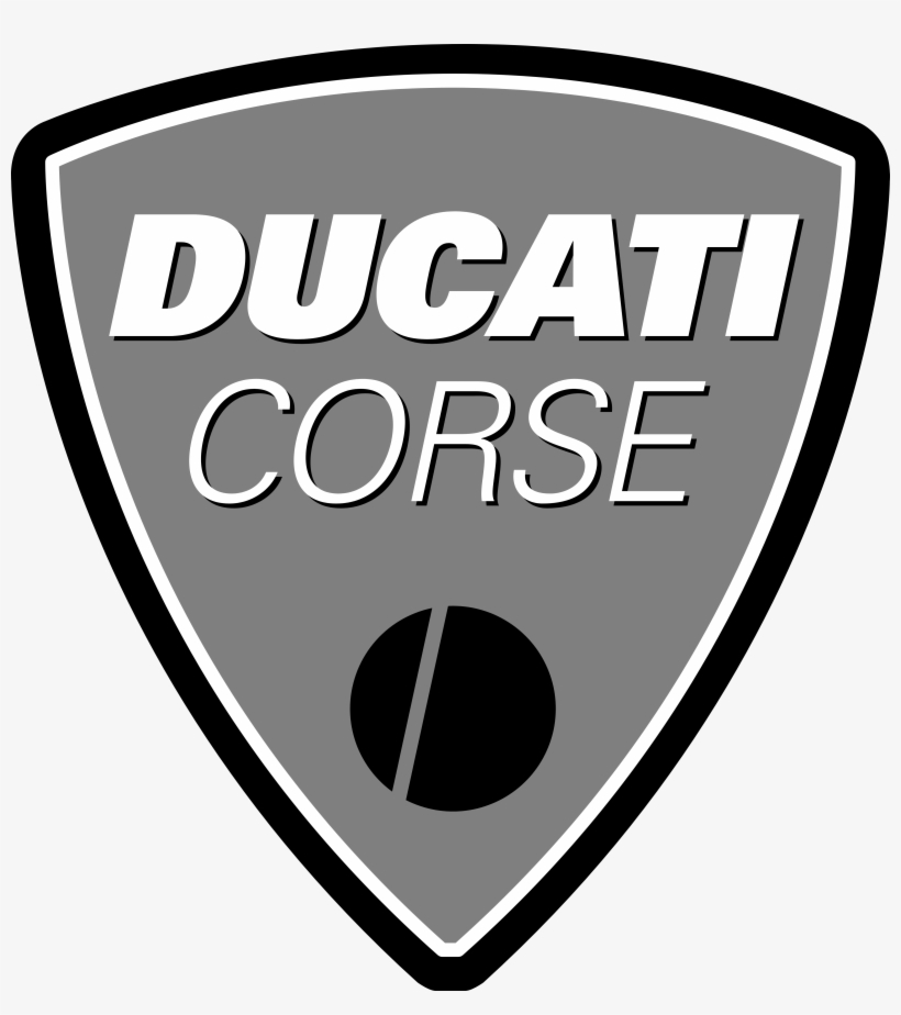 Ducati Logo Corse - Ducati Corse Logo Vector, transparent png