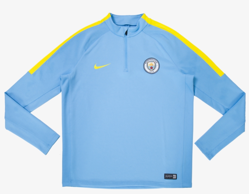 Manchester City Sqd Drill Top - Shirt, transparent png