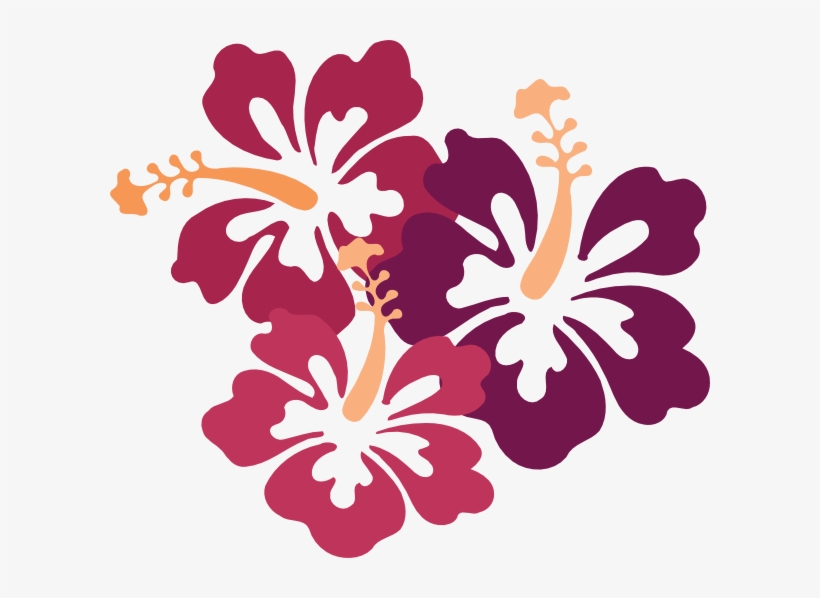 Free Download Hawaiian Flowers Clipart Hawaii Flower - Hibiscus Clip Art, transparent png