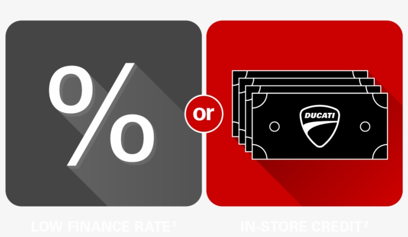 0% Financing On 2016 Ducati Models - Graphic Design, transparent png