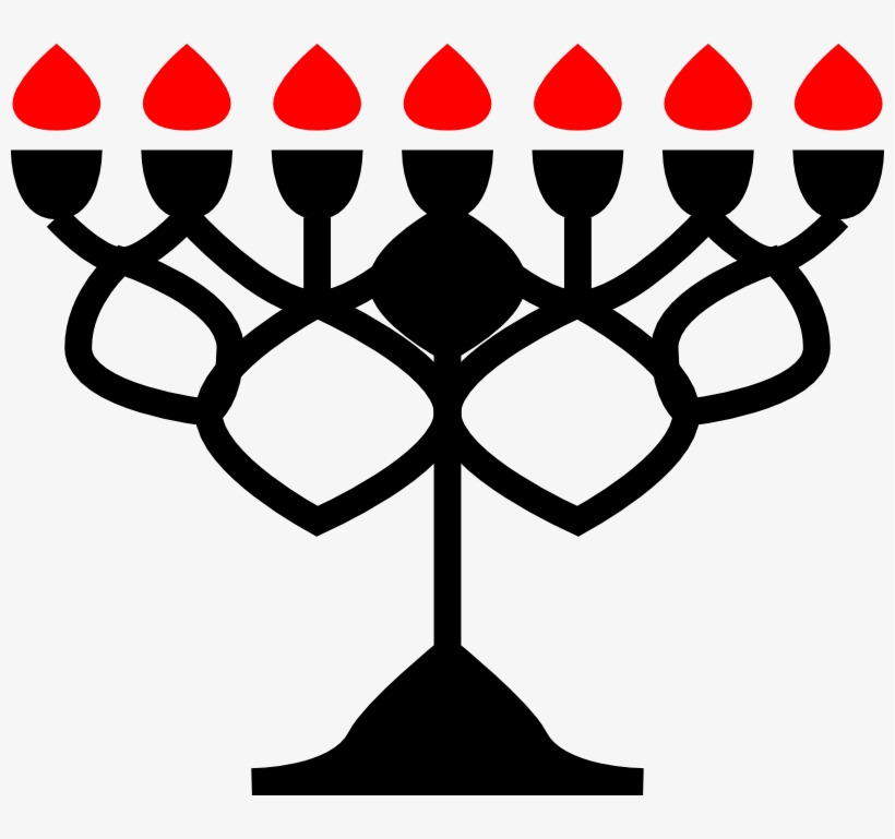 Clipart - Menorah - 3drose Jewish Themes - Image Of Jewish New Year For, transparent png