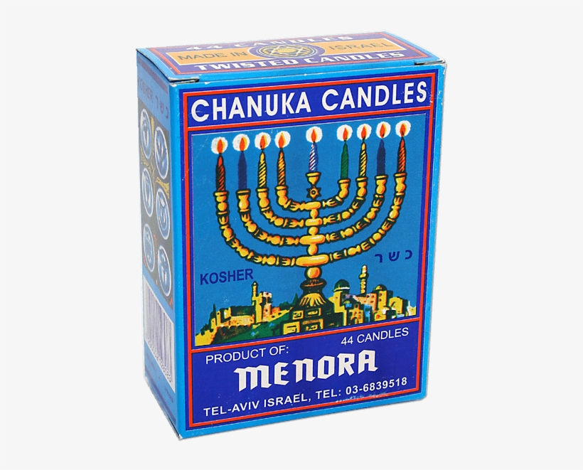 Handmade Hanukkah Candles, Box Of - Hanukkah Menorah Candles 4, transparent png