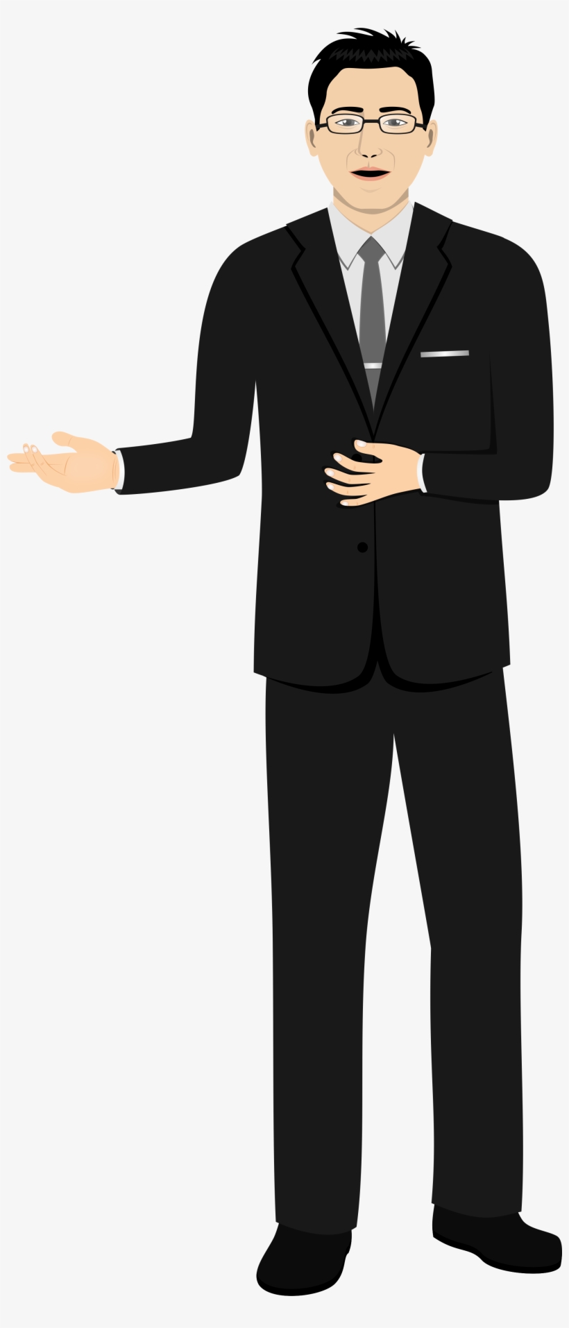 Swaraatech Here - Tuxedo, transparent png