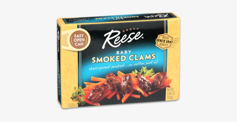 Reese Oysters - Smoked - Large - 3.7 Oz - Case, transparent png