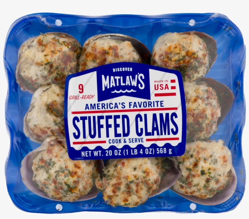 Matlaw's Stuffed Clams, transparent png