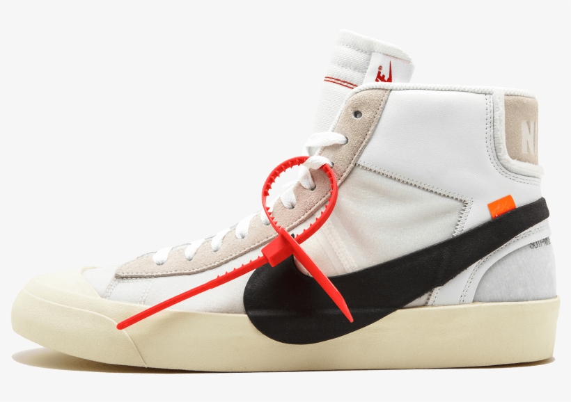 The 10 Nike Blazer Mid "off White" - Nike Blazer Mid Off White, transparent png