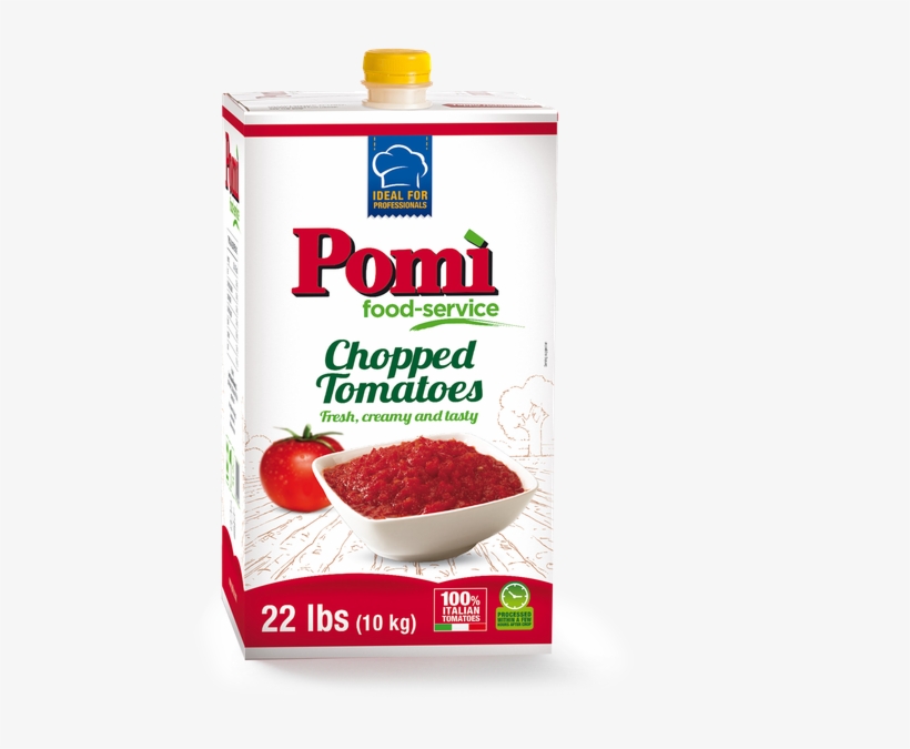 Chopped Tomatoes Food Service 22lb - Pomi - Chopped Tomatoes - 26.46 Oz., transparent png