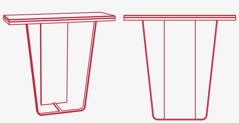 Terrazzo Console, transparent png