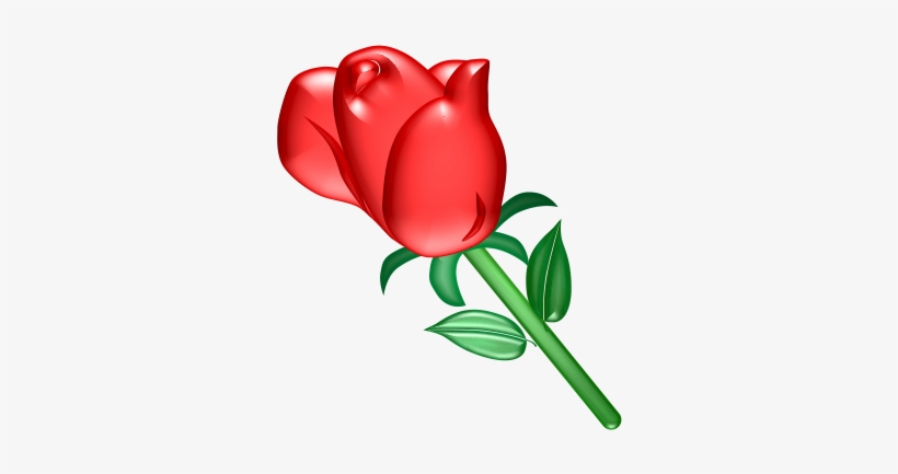 Ideal Red Rose Clip Art Clip Art Red Rose - Rose Gif Clip Art, transparent png