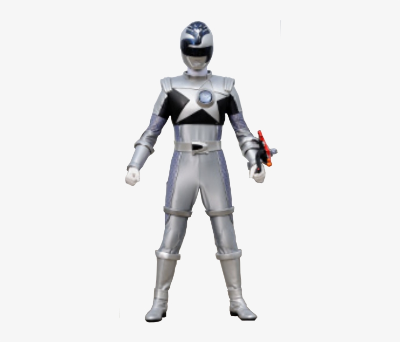 Silver Ophiuchus Ranger - Naga Kyuranger, transparent png