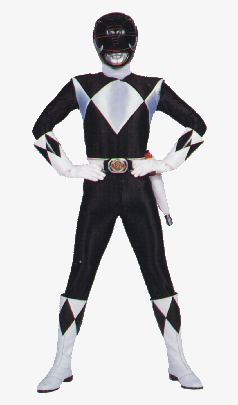 Black Mighty Morphin Power Ranger - Red Mighty Morphin Power Rangers, transparent png