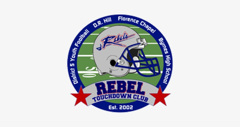 Rebel Touchdown Club - Label, transparent png