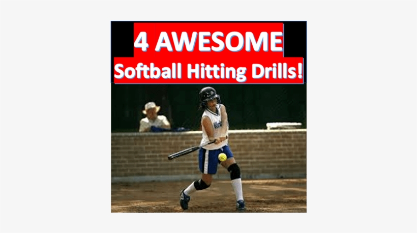 Softball Hitting Drills - Softball Bat, transparent png