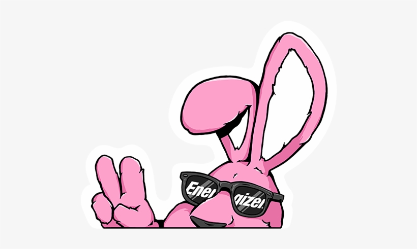 Energizer Bunny Stickers Messages Sticker-7 - Energizer Battery, transparent png