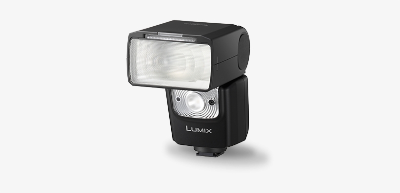 Panasonic Dmw Fl580l Hybrid Flash - Dmw-fl580le - Black - Camera Flash, transparent png