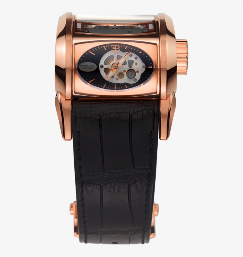 Bugatti - Parmigiani Fleurier Bugatti Super Sport Rose Gold Black, transparent png