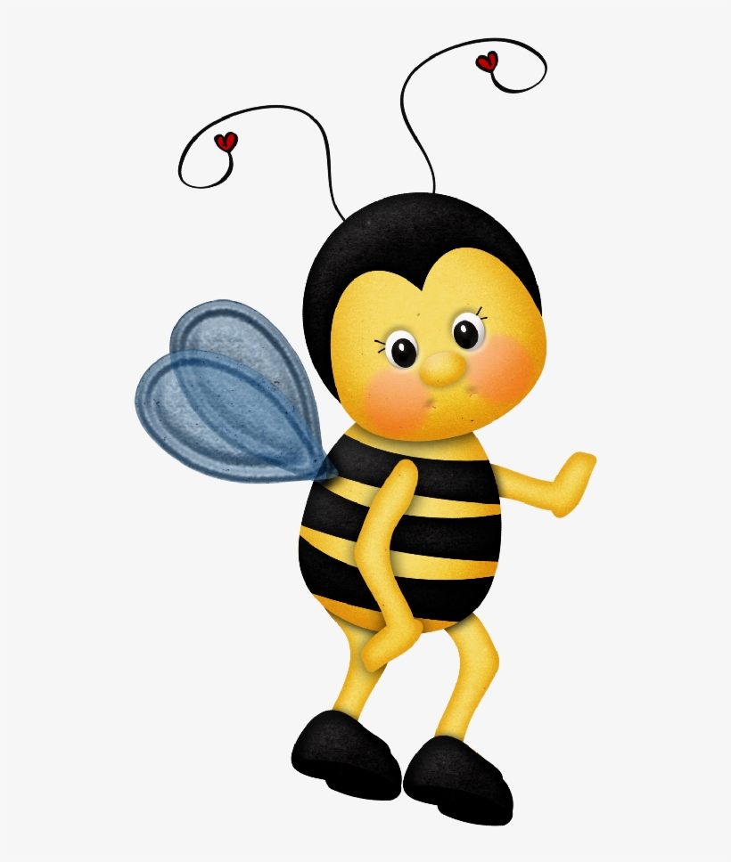 Material Para La Escuela, Bichos, Insectos, Flores, - Abejitas Tiernas, transparent png