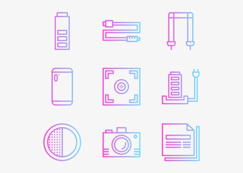 Photo & Camera 36 Icons - Icon, transparent png