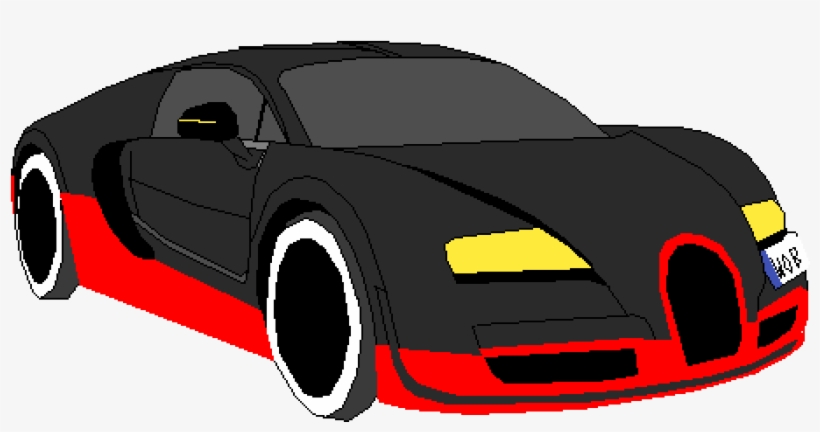 Bugatti With White Walls - Supercar, transparent png