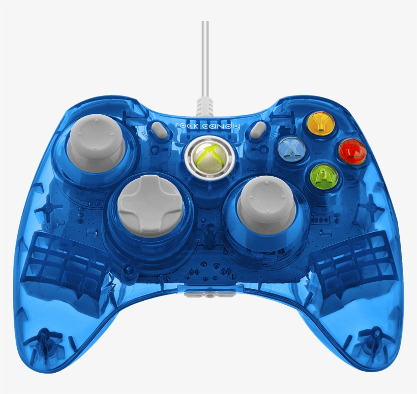 The Widest Range Of Leading Tech Brands Xbox 360 Pdp - Pdp Rock Candy Wired Controller For Xbox 360 - Blueberry, transparent png