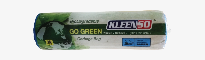 Kleenso M Size Bio D Garbage Bag Black, transparent png