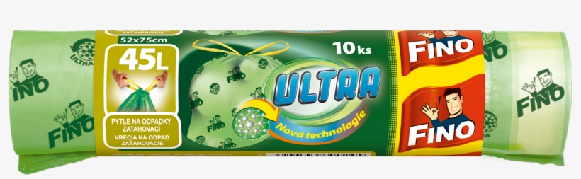 Bag It - - Fino Ultra Zatahovací Odpadkové Pytle, 45 L Zelené,, transparent png