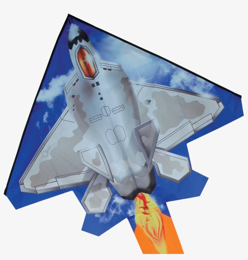 2d Jet Kite - F22 Kite, transparent png