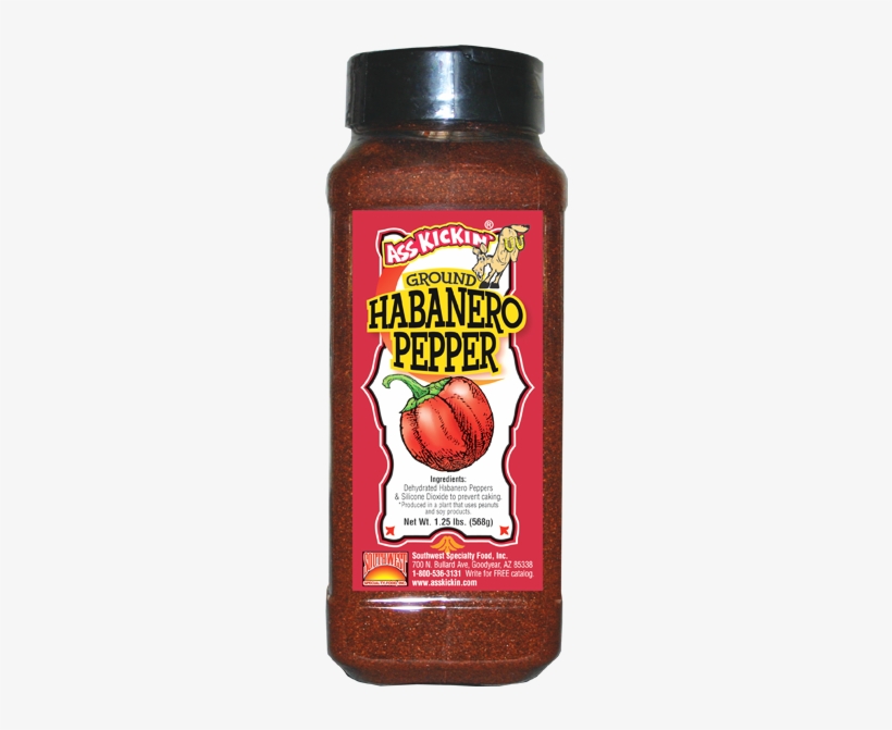 Ass Kickin' Ground Habanero Pepper - Ass Kickin Ak802 Ground Habanero Pepper, transparent png