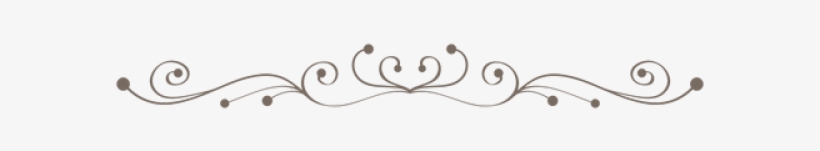 Decorative Line Black Clipart Divider - Portable Network Graphics, transparent png