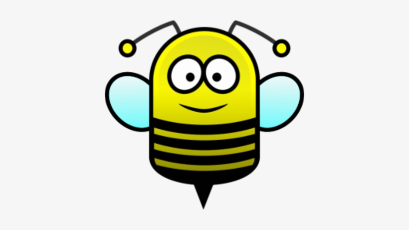 Cartoon Bee Psd - Bee Icon Ico, transparent png