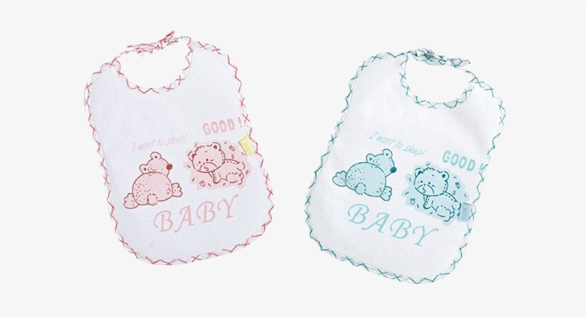 2pcs Printed Terry Cloth New Design Cute Printing Baby - Bib, transparent png