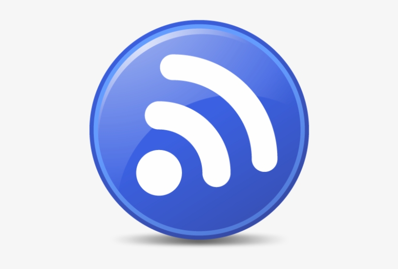 Subscribe - Rss Feed Icon Blue, transparent png