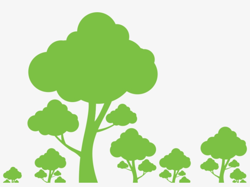 Green Energy Png Pic - Wall Sticker Tree Silhouette, transparent png