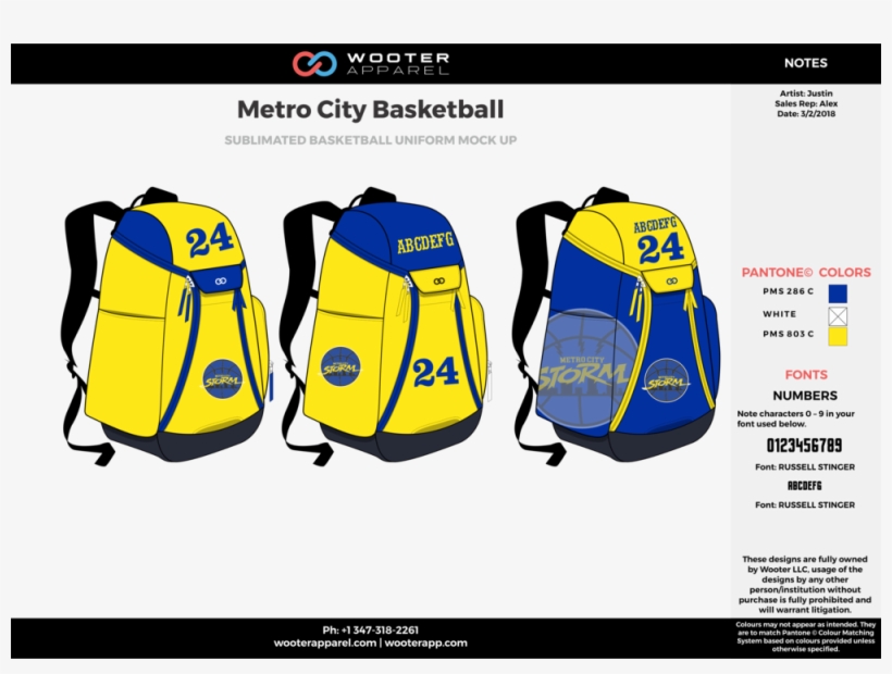 Metro City Basketball Backpack - Basketball, transparent png