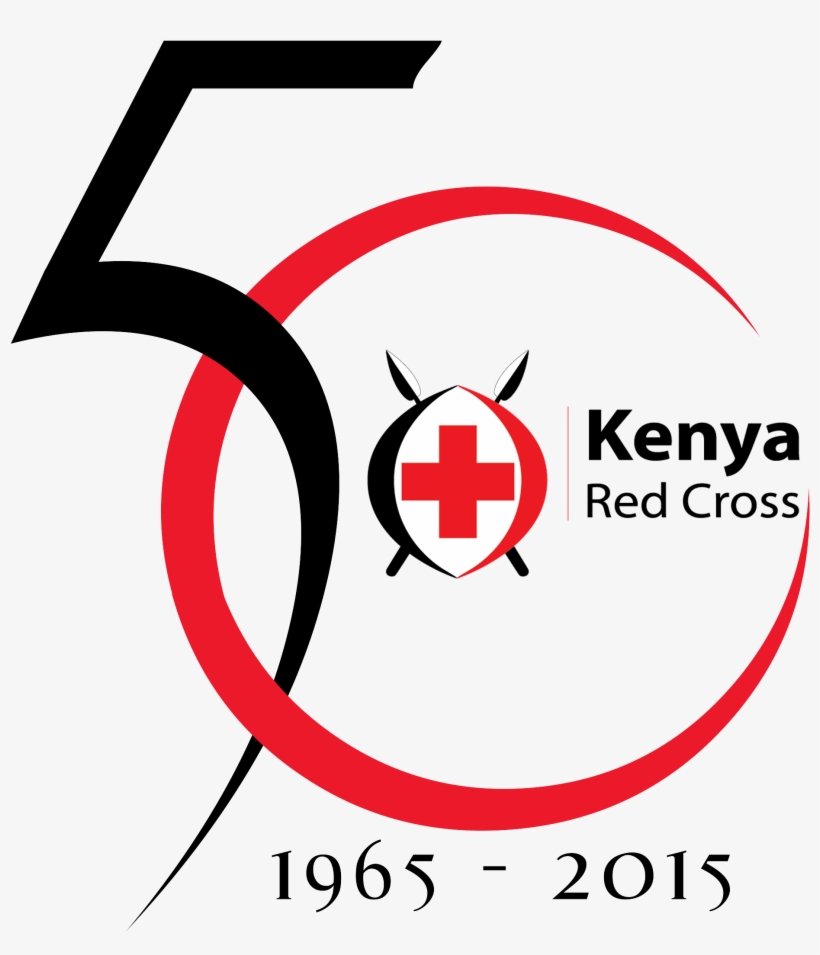 A Flag Adopted For The Occasion Had A Red Field With - Kenya Red Cross Society, transparent png