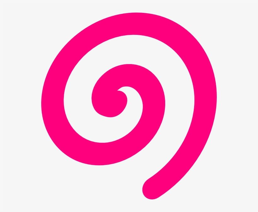 Vector Library Pink Clip Art At Clker Com Vector - Clip Art Spiral, transparent png