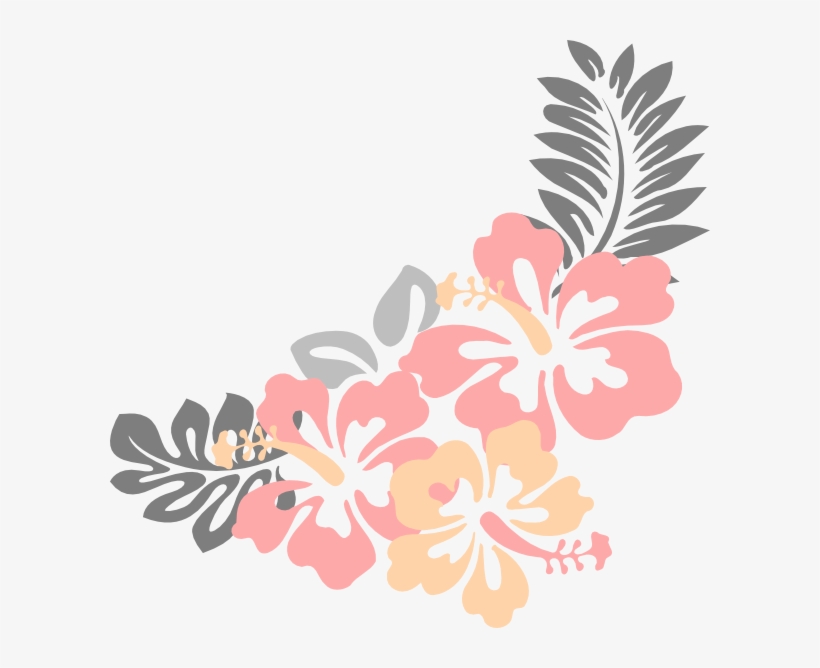 Flower Clipart Hibiscus - Hibiscus Clip Art, transparent png