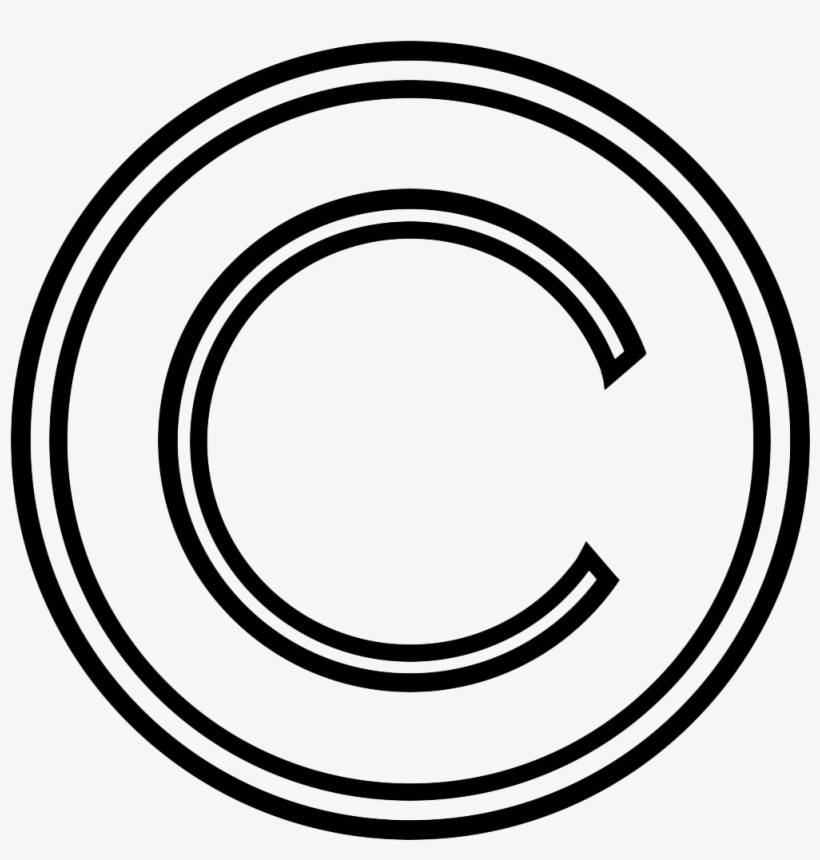 White Copyright Symbol Png - Polyvee Drive Belt, transparent png
