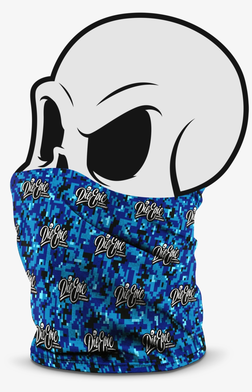 Die Epic Face Protectors - Live Legendary, transparent png