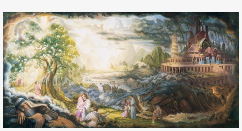 Lehi's Vision - Lehi's Dream Of The Tree, transparent png