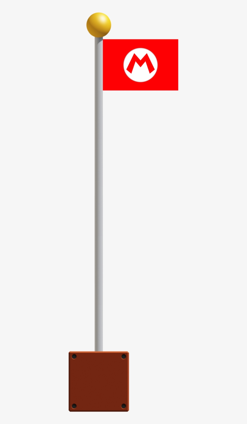 Mario's Flag Without Mario By Banjo2015 - Donkey Kong Flag, transparent png