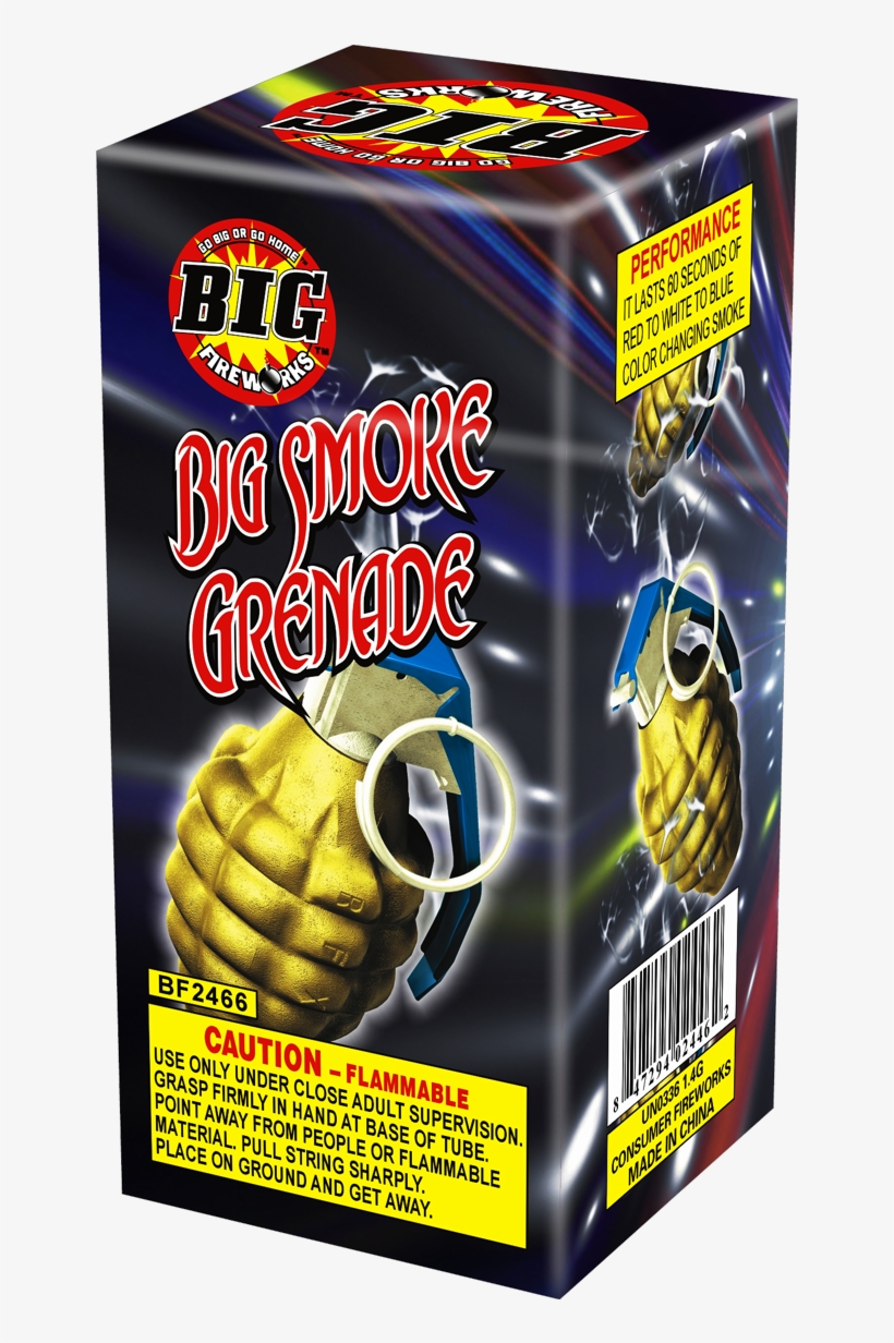 Big Smoke Grenade - Grenade, transparent png