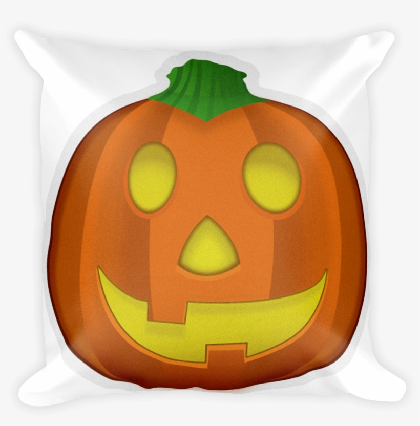 Emoji Pillow - Jack O'lantern - Jack-o'-lantern, transparent png