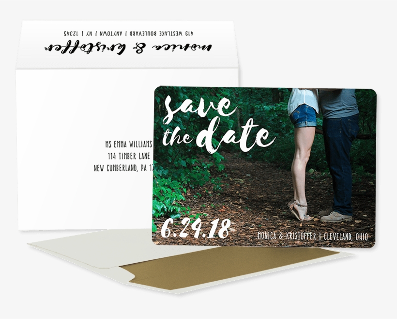 Should You Put A Picture On Your Save The Date In My - Save The Date, transparent png