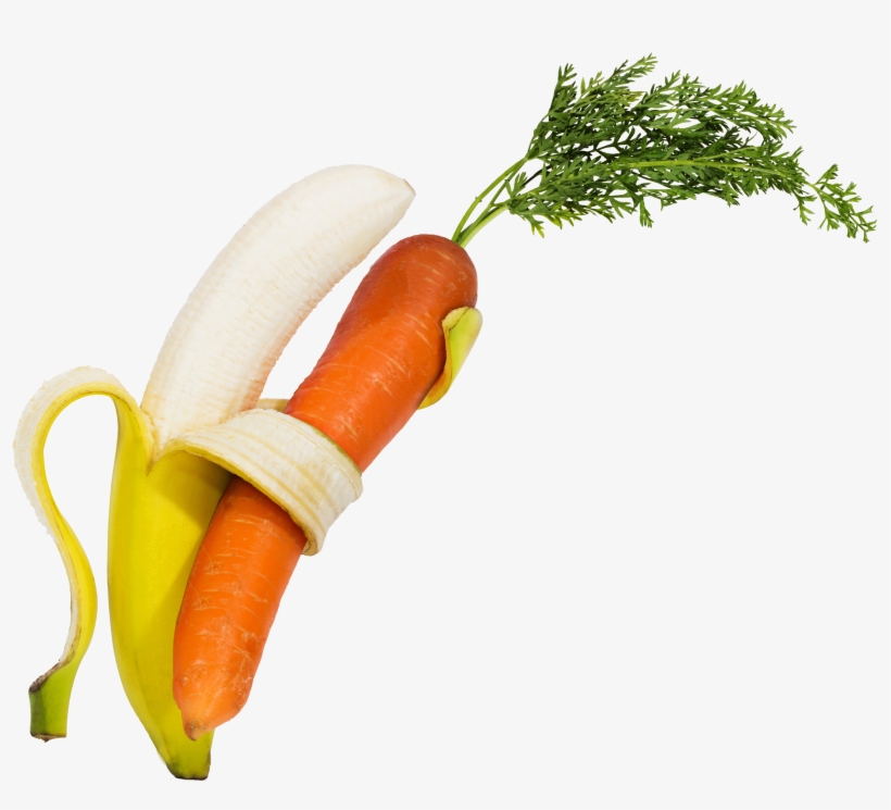 Muffin Carrot Banana Stock Photography Vegetable - Vegetable Carving With Banana, transparent png