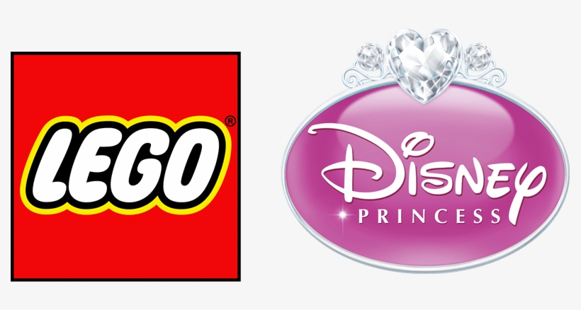 Logo Lego Disney Princess - Lego Disney Princess Logo, transparent png