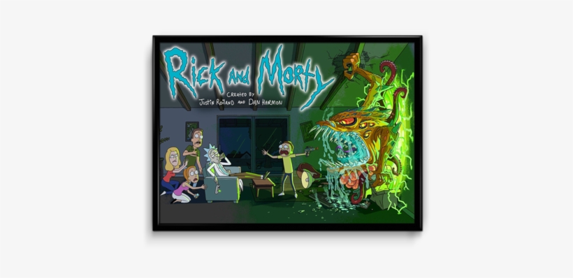 Rick And Morty Poster - Rick And Morty Aqua Teen Hunger Force, transparent png