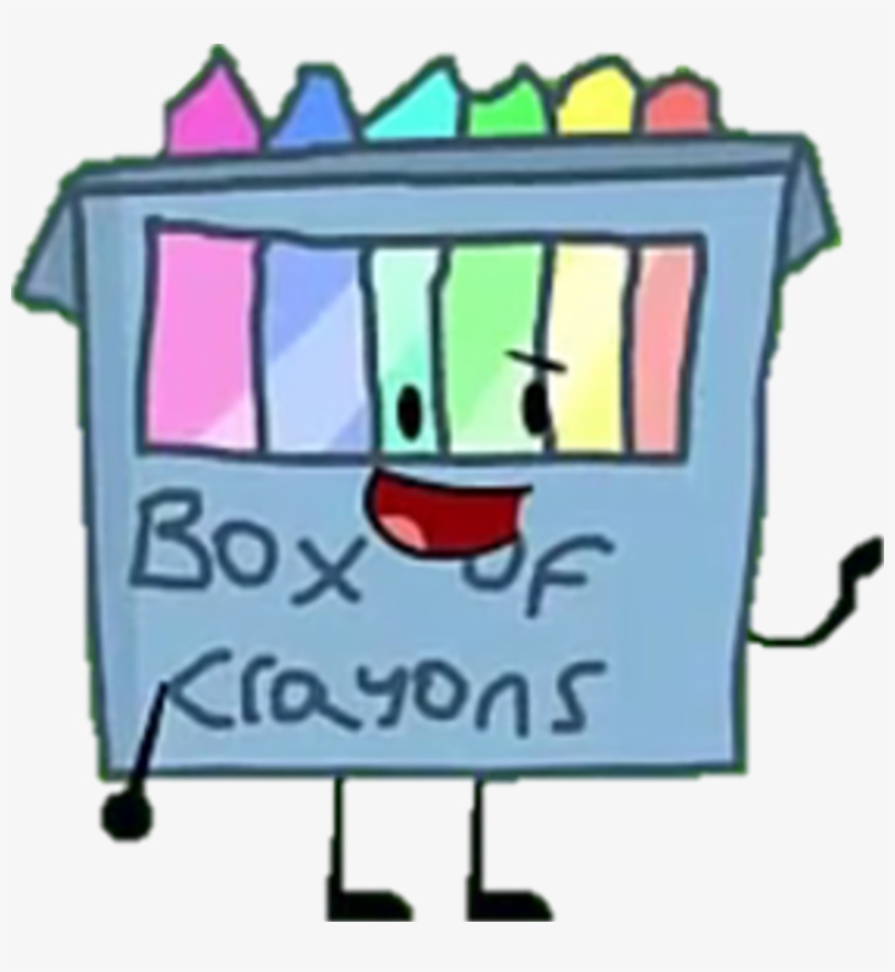Box Of Crayons - Stick Figure Object Show 87 - 805x810 PNG Download ...